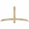 Ekena Millwork Bellingham Rough Sawn Timber Gable Bracket, Douglas Fir, 60"W x 32"H x 2"D x 4"F, 13/12 Pitch GBW060X32X0204BEL00RDF - alternate 1